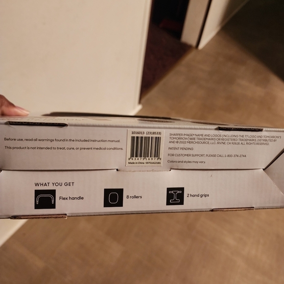 Sharper Image Flex Roller, Modular Massager - 8 Rollers NEW - Picture 4 of 6